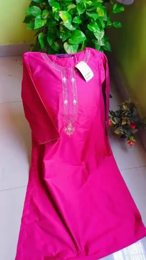 Rangmanch beautiful pink kurta for women